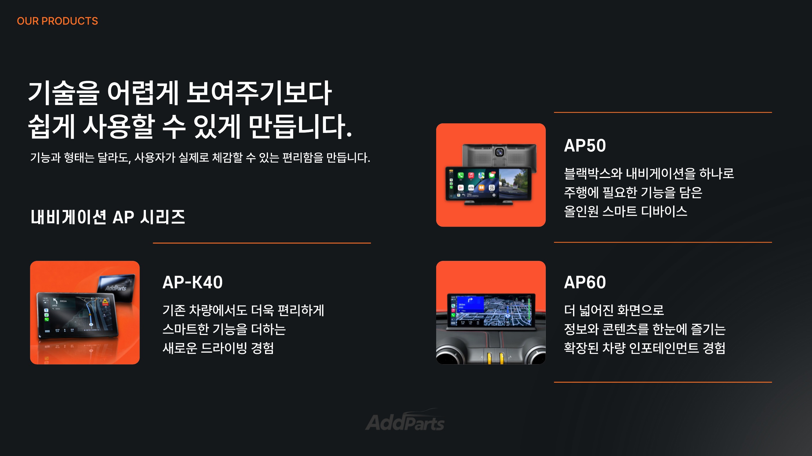 Navigation AP Series